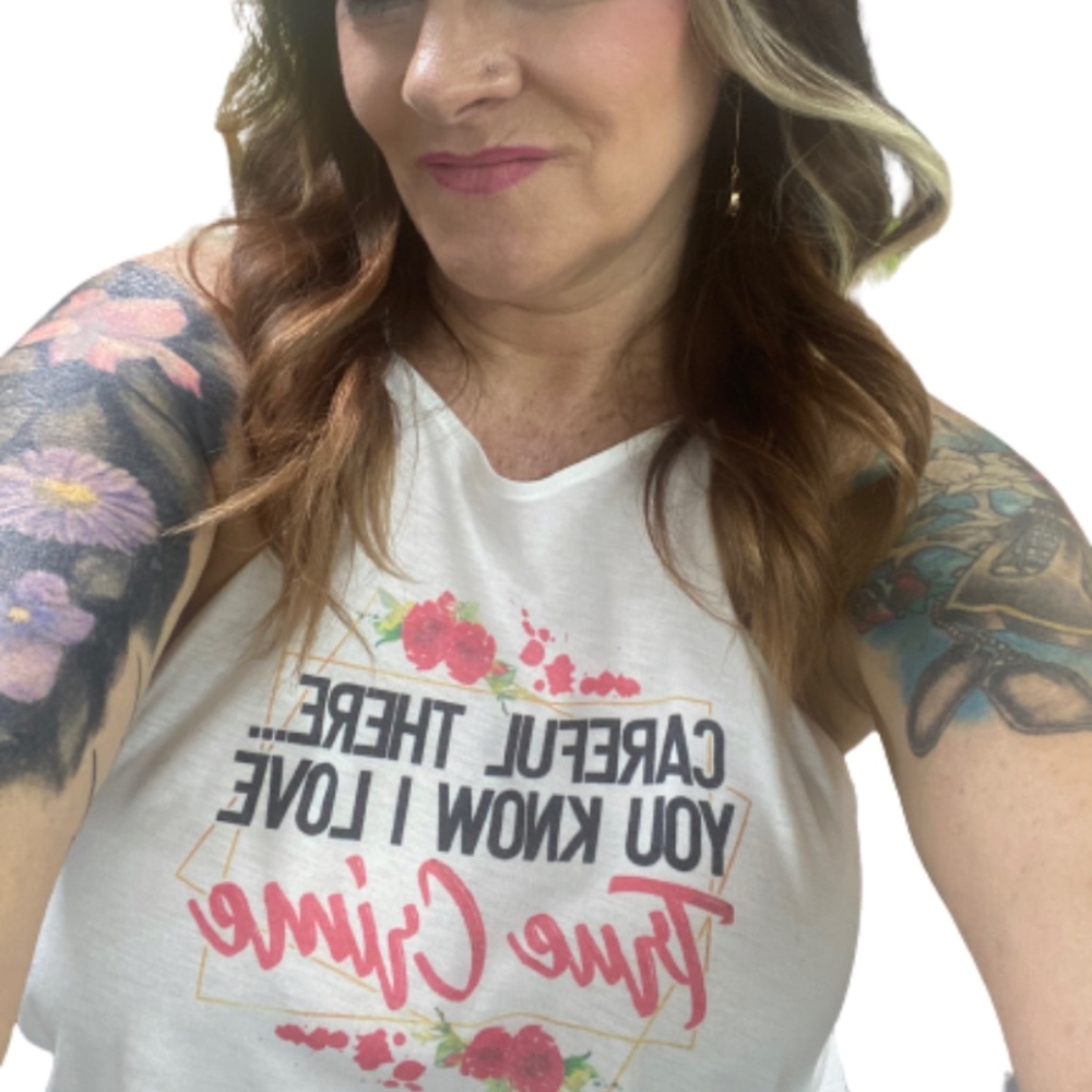 True crime tank top